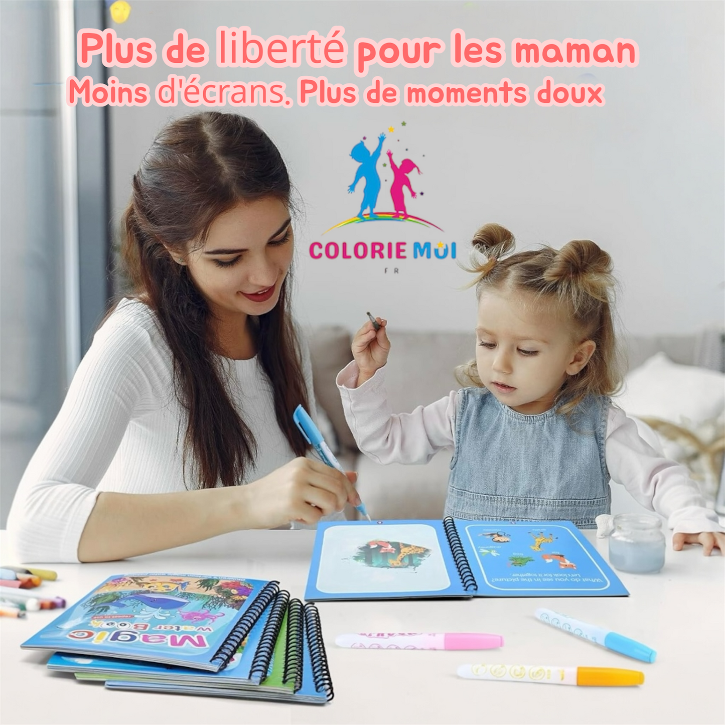 Color ME Livre Magique Dessin à l'Eau